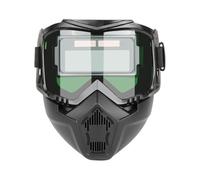 Casco de soldadura | Máscara de soldadura ajustable | Máscara de soldador resistente al calor | Casco de soldador de policarbonato antisalpicaduras con oscurecimiento automático para protector facial