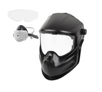 Casco de soldadura: máscara de soldadura, instalación de soldadura - con gran espacio visual y protección UV, a prueba de polvo y robusto, ideal para MIG, TIG, soldadura de electrodos, bucles e insert