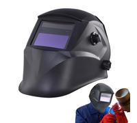 Casco de soldadura para hombres | Dispositivo de protección cómodo y autooscurecimiento,Protección avanzada para la cabeza para soldadura,Para hombres adultos Actividades diarias Construcción de