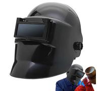 Casco de soldadura, protección térmica de doble cristal, máscara protectora profesional para reparación de máquinas y soldadura, equipo duradero para trabajos de lijado de taller y bricolaje
