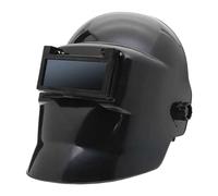 Casco de soldadura, protector facial de vidrio, capucha protectora de arco TIG con cojín transpirable y ajuste ajustable, accesorio de taller industrial para corte de metal en el hogar, papá, abuelo