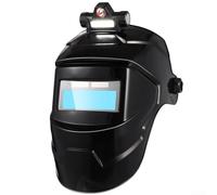Casco de soldadura solar, con oscurecimiento automático y 10 lentes, diadema ajustable, escudo de casco de soldadura para protección facial y ocular