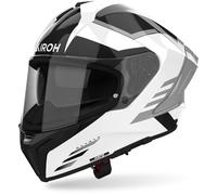 Airoh Matryx Thron Casco, gris-blanco, tamaño XL para Hombres