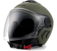 Casco demi jet Blauer DJ-01 Monochrome verde mate