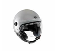 Casco Demi Jet Tucano Urbano El Jettin Blanco Hielo Brillante Talla L 59CM