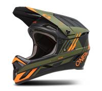 ONeal Backflip Strike S23, casco de bicicleta XL male Mate Negro/Naranja/Oliva