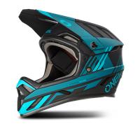 Casco Downhill MTB O'Neal BACKFLIP STRIKE V.23 Negro/CercetaL Negro,Cerceta