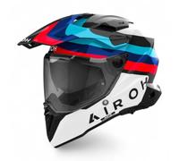 Casco Enduro Airoh COMMANDER 2 MLXXL Blanco, Azul, Negro, Rojo Doom