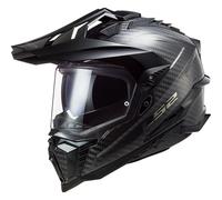 Casco Enduro LS2 MX701 Explorer Carbono Negro Brillante XS