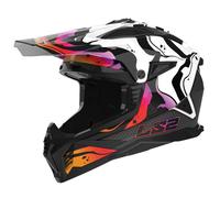 LS2, Casco Moto Cross FAST II WASH Gloss White, L