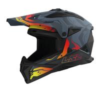 Casco Enduro LS2 MX708 FAST II Wash Gris oscuro M