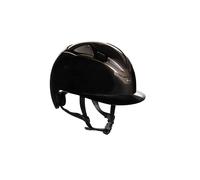 Suomy Casco de equitación Apex Chrome Negro brillante