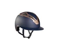 Casco equitazione Suomy apex chrome lady blu matt/rose gold Suomy