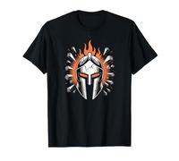 Casco Espartano Guerrero Gladiador Camiseta
