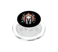 Casco Espartano Guerrero Gladiador PopSockets PopGrip para MagSafe