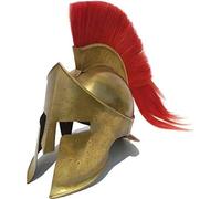 Casco espartano medieval Leonidas King Greek 300 Roman Movie Armour Armor Armor