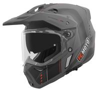 FC-Moto Merkur Pro Air Casco de enduro, negro-gris, tamaño S para Hombres