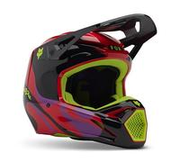 Casco Fox V1 Emotion Fluo Red M