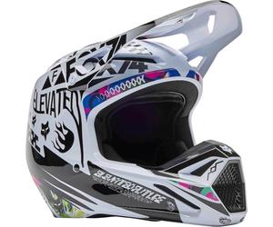 Casco Fox V1 Image Cosmo Blanco/Negro XL