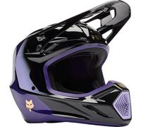 Casco Fox V3 Drip Negro/Morado, Talla L