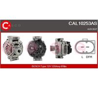 CASCO Generador 120A 12V para Audi A4 2.0 1.6 1.8T CAL10253AS