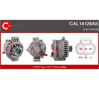 CASCO Generador 135A 12V para Ford Ee.uu. MUSTANG CAL14126AS