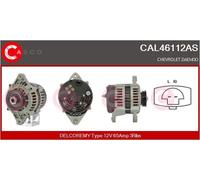 CASCO Generador 65A 12V para Chevrolet Matiz 0.8 CAL46112AS