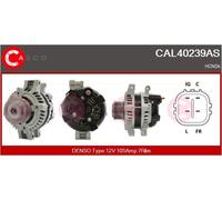 CASCO Generador De Luz 130A 12V Para Honda Accord VII Tourer 2.2i-CTDI