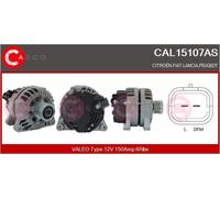 CASCO Generador De Luz 150A 12V Para Citroën Jumpy 2.0 HDi 110 1.6