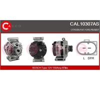 CASCO Generador De Luz 150A 12V Para Fiat Ducato Pritsche/Fahrgestell