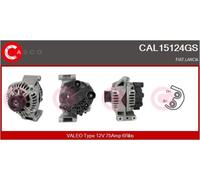 CASCO Generador De Luz 75A 12V Para Fiat Panda 1.3 D Multijet 4x4