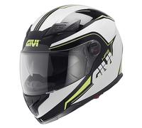 Casco GIVI Integral 50.4 Sniper Spectrum Blanco/Amarillo H504FSTBY Medidas Todas