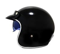 Casco Half-Helmet De Moto con Gafas Medio Casco 3/4 Jet Vintage Cascos Abiertos Motocicleta ECEDOT Homologado para Hombres Y Mujeres Adultos Cómodo Y Resistente F,S:55-56CM
