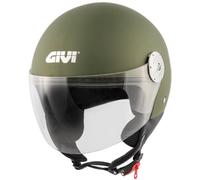 Casco Helmet Jet Givi 10.7 Mini J Verde Mate Tamaño Size XL