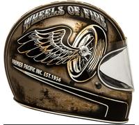 Casco Helmet JET Vintage Premier Integral OP9 Bm Cafe Racer