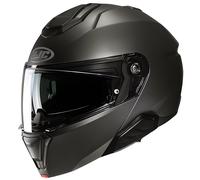 Casco HJC i91 Sólido Semi-mate titanio S
