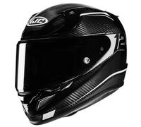 HJC RPHA 12 Carbon Keres Casco, negro-blanco, tamaño M para Hombres