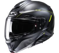 HJC RPHA 91 Combust, negro-amarillo, tamaño L para Hombres