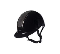Casco HKM Lady Shield Brillant - Black/Silver / L = 58-60 cm