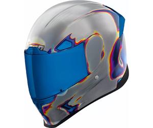 Casco Icon Airframe Pro Reentry Plateado pulido XXL