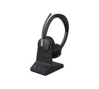 Casco inalámbrico - Yealink - WH64 Dual UC - Negro - Bluetooth - USB-C