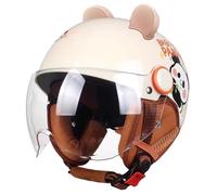 Casco Infantil Homologado Por El DOT Para Niños De 2 A 14 Años, Para Motocicleta Eléctrica, Media Seguridad, Ideal Para Jóvenes, Karts, ATV, Scooters, Cruisers Y Ciclomotores 4,48~56cm