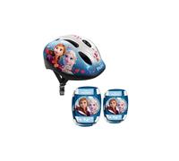 Casco Infantil Rodilleras Y Coderas Frozen Talla 53-56 CM MKP