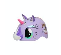 Casco Infantil Unicornio Morado Mágico modelo 3d Lubex