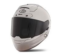 Casco Integral 6D ATS-1R Solid PlateadoM Plateado