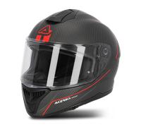 Acerbis Tarmak 2024 Casco, negro mate/rojo, Talla XXXL (65/66)