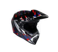 Casco Integral AGV AX9 CARBON Steppa Carbon/Red/Blue