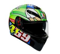 Casco Integral AGV K-3 Sv K3-SV Mplk Superior Rossi Mugello 2017 TALLA XS