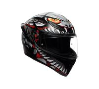 Casco Integral AGV K1-S K1 S Lyzard Negro Gris Rojo Mate Talla S