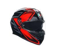 Casco Integral AGV K3 COMPOUND BLACK/RED
